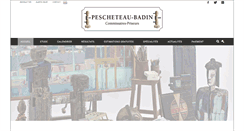 Desktop Screenshot of pescheteau-badin.com